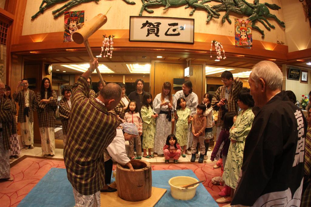Osake No Oyado Kisen Hotel Kurobe Eksteriør billede